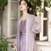 Purple Fairy-Style Hanfu & Song Dynasty Fashion Dress